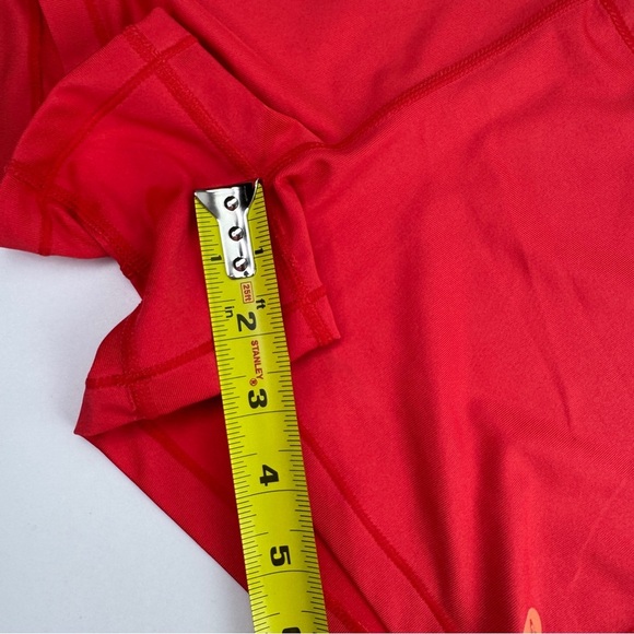 Roxy Red Booty Gym Shorts - Picture 9 of 10